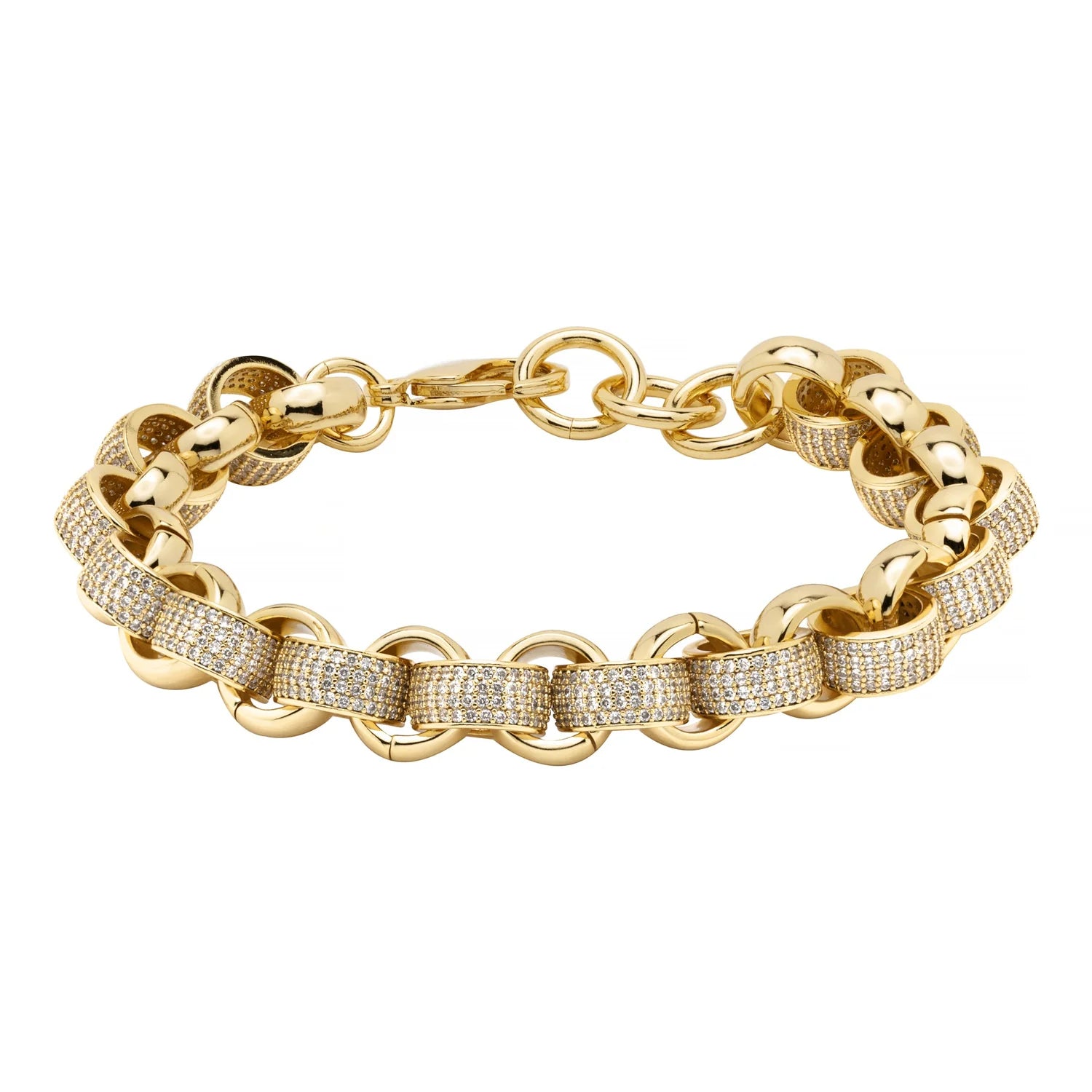 Gold 2025 belcher bracelet
