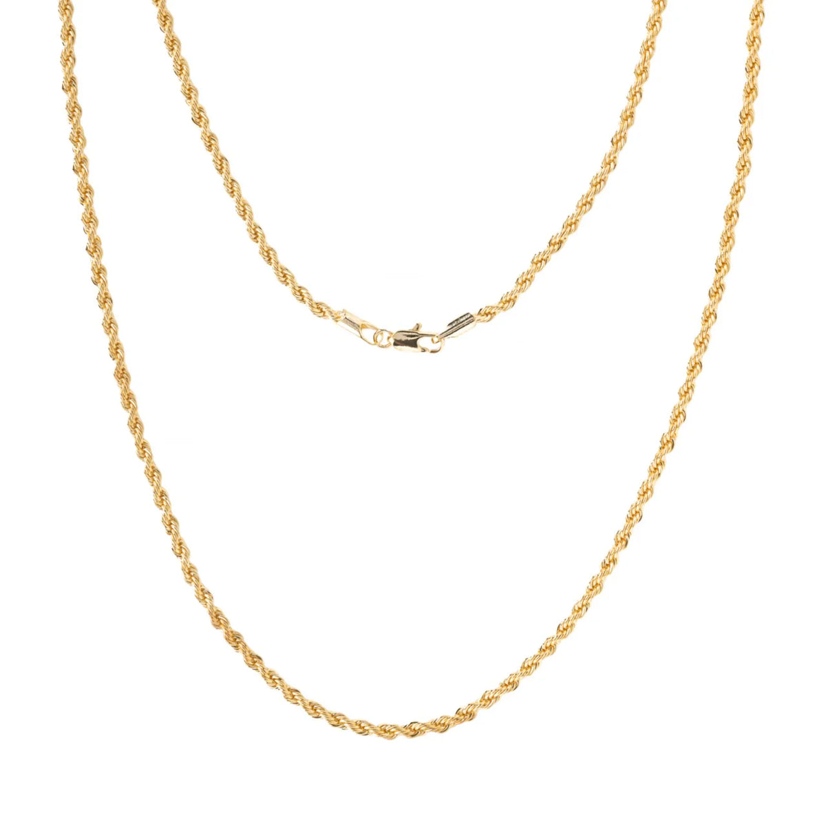 GOLD FILLED 4MM ROPE CHAIN