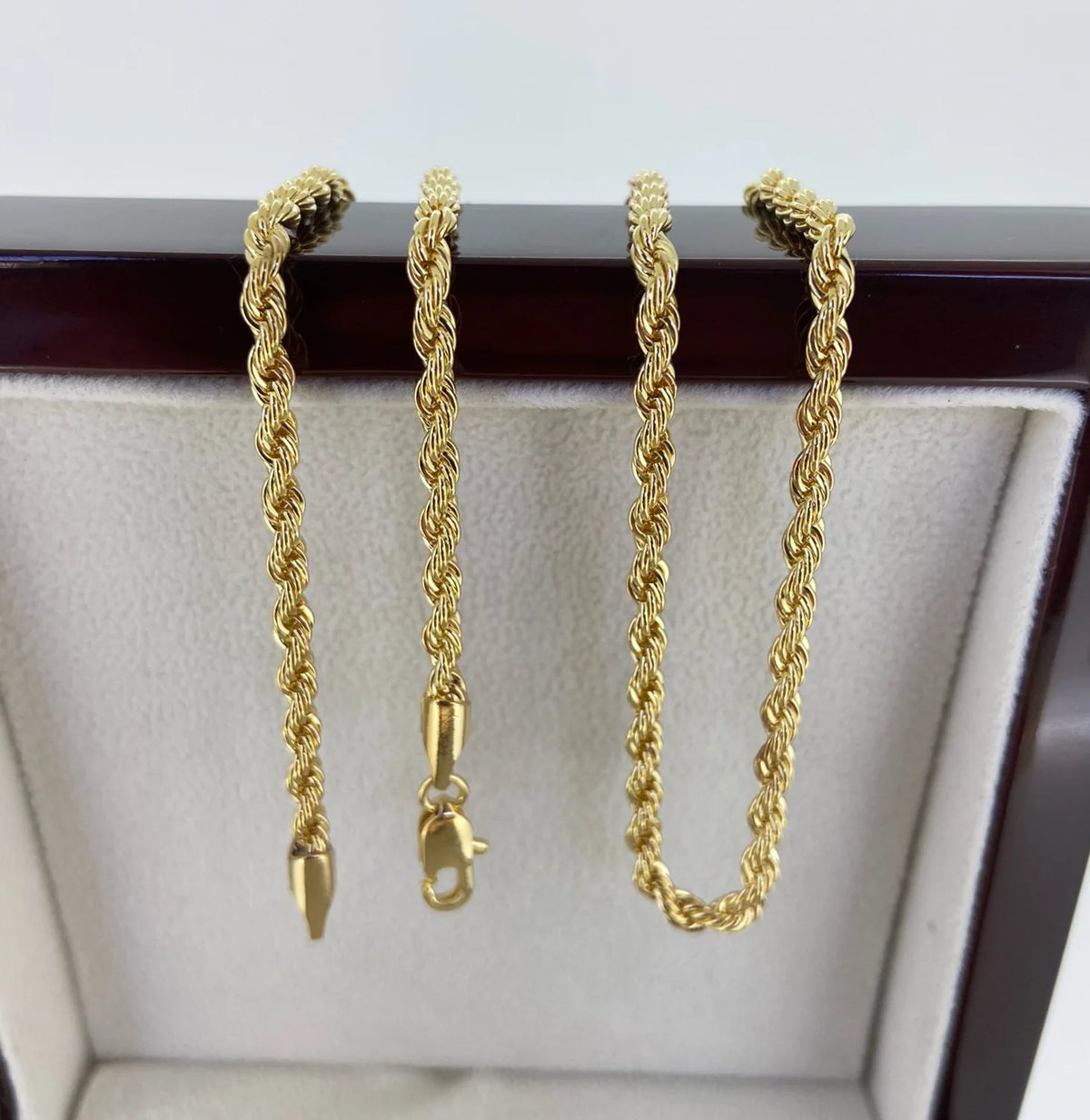 GOLD FILLED 4MM ROPE CHAIN