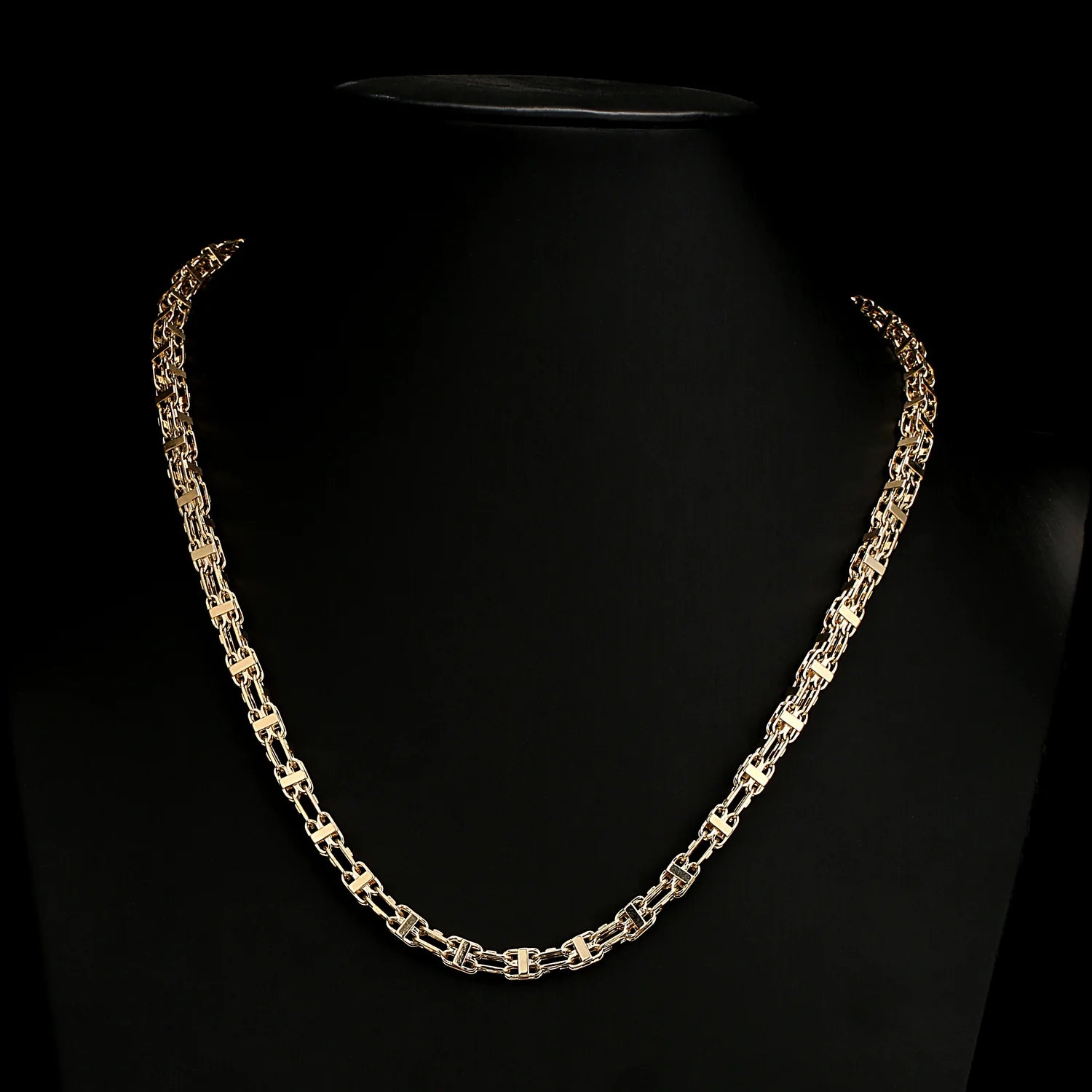Gold cage chain Clearance
